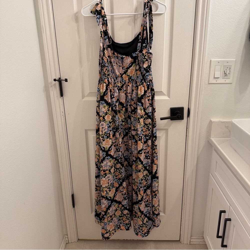American Eagle Outfitters Black Floral Dress - Picture 6 of 12